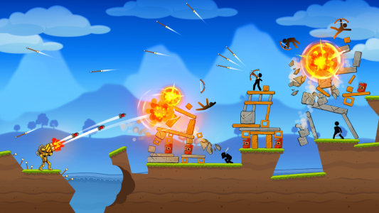 اسکرین شات 1 بازی Boom Stick: Bazooka Puzzles