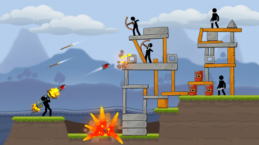 اسکرین شات بازی Boom Stick: Bazooka Puzzles 1