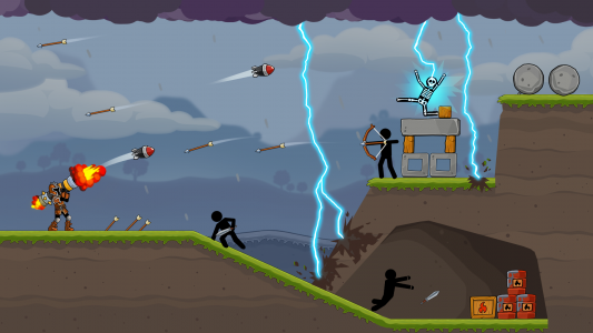 اسکرین شات 2 بازی Boom Stick: Bazooka Puzzles