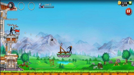 اسکرین شات بازی منجنیق 2 | نسخه مود شده 4
