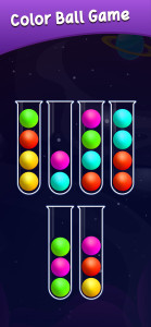 اسکرین شات 3 بازی Ball Sort: Color Sorting Games