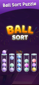 اسکرین شات 1 بازی Ball Sort: Color Sorting Games