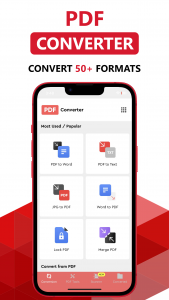 اسکرین شات برنامه PDF Converter - PDF to Word 1