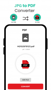 اسکرین شات 3 برنامه JPG to PDF converter & Scanner