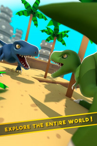 اسکرین شات بازی Dinos World Jurassic: Alive 2