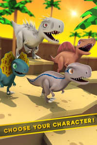 اسکرین شات بازی Jurassic Dinosaur Kingdom Race 3