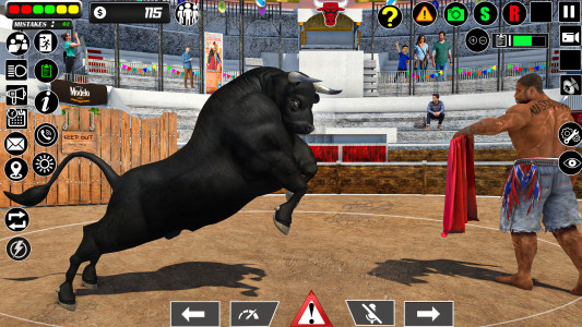 اسکرین شات بازی Wild Battle Craft: Bull Fight 1