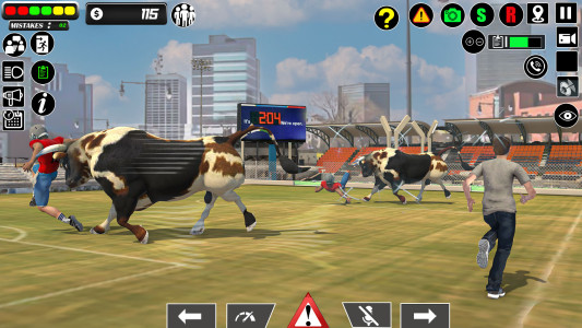 اسکرین شات 4 بازی Wild Battle Craft: Bull Fight