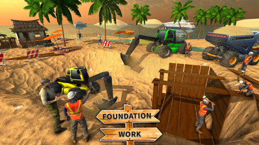 اسکرین شات بازی Beach Wood House Builders 1
