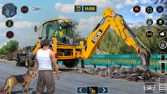 اسکرین شات بازی Heavy Excavator JCB Games 3