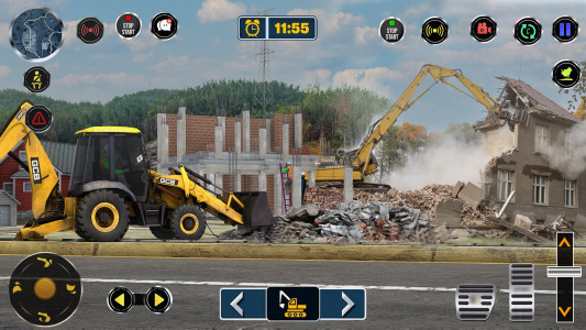 اسکرین شات بازی Heavy Excavator JCB Games 4