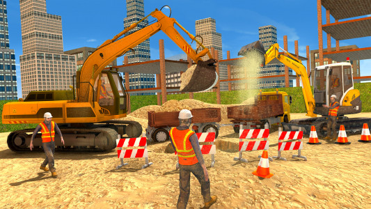 اسکرین شات بازی Offroad JCB Excavator Machines 1