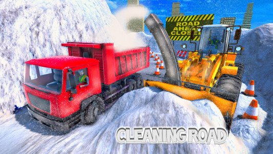 اسکرین شات برنامه Real JCB Snow Excavator 3D 2