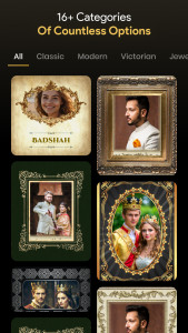اسکرین شات 2 برنامه Royal Photo Frames And Effects