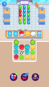 اسکرین شات 1 بازی Cake Away Match Puzzle