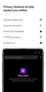 اسکرین شات برنامه Cake Web Browser-Free VPN, Fast, Private, Adblock 4
