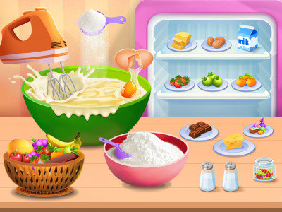 اسکرین شات برنامه Cake Maker Baking Kitchen 3