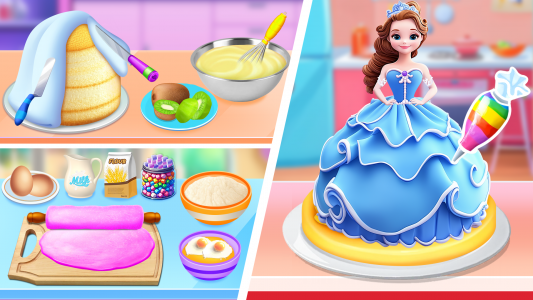 اسکرین شات بازی Cake Maker: DIY Cake Games 1
