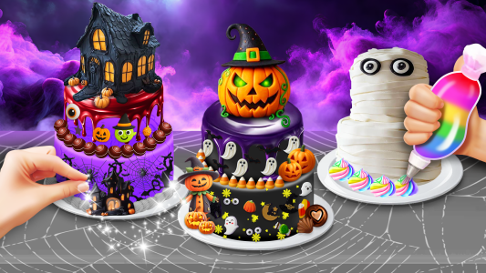 اسکرین شات 1 بازی Cake Maker: DIY Cake Games