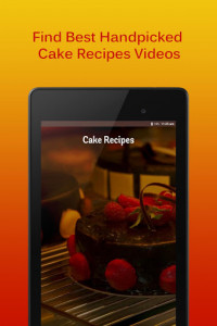 اسکرین شات برنامه Cake Recipes Videos 7