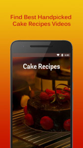 اسکرین شات برنامه Cake Recipes Videos 1