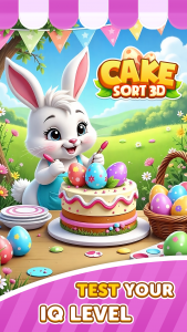 اسکرین شات بازی Cake Sort 3D 1