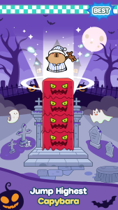 اسکرین شات 2 بازی Capybara Jump: Cake Tower