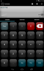 اسکرین شات برنامه CalcBuddy Calculator 1