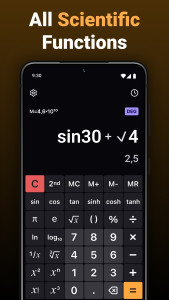 اسکرین شات 2 برنامه Calculator One