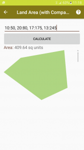 اسکرین شات 4 برنامه Land Area Calculator Converter
