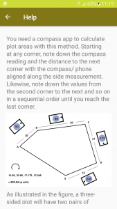 اسکرین شات 3 برنامه Land Area Calculator Converter