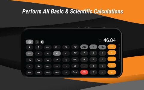 اسکرین شات برنامه iOS 16 Calculator: iCalculator 5