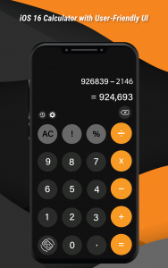 اسکرین شات برنامه iOS 16 Calculator: iCalculator 4