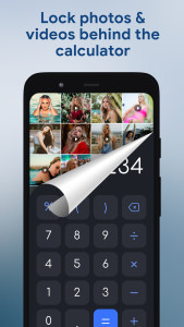 اسکرین شات 2 برنامه HideU: Calculator Lock