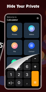 اسکرین شات 2 برنامه Calculator - Hide Photo, Video