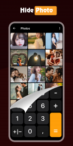 اسکرین شات برنامه Calculator - Hide Photo, Video 3