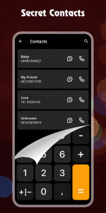 اسکرین شات برنامه Calculator - Hide Photo, Video 7