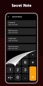 اسکرین شات برنامه Calculator - Hide Photo, Video 6