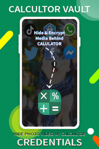 اسکرین شات برنامه Calculator Vault : Applock photo & video hider 4