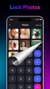 اسکرین شات برنامه Calculator HideAz Vault, Lock 3