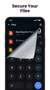 اسکرین شات برنامه Calculator Lock - Photo vault 4