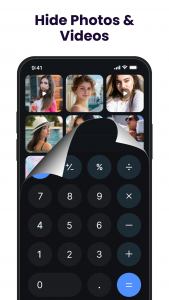 اسکرین شات برنامه Calculator Lock - Photo vault 3