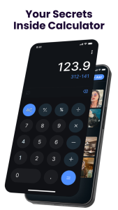 اسکرین شات 1 برنامه Calculator - Hide apps, Photo