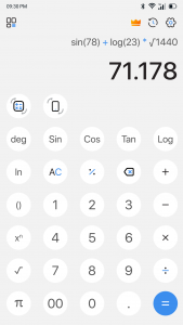 اسکرین شات برنامه Simple Calculator for Android 2