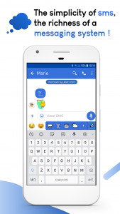 اسکرین شات برنامه Mood SMS - Custom Text & MMS 1