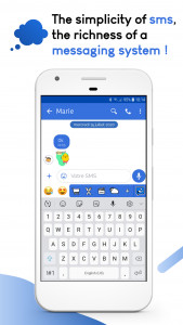 اسکرین شات برنامه Mood SMS - Messages App 1