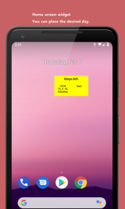 اسکرین شات 2 برنامه Calendar Alarm (D-DAY)