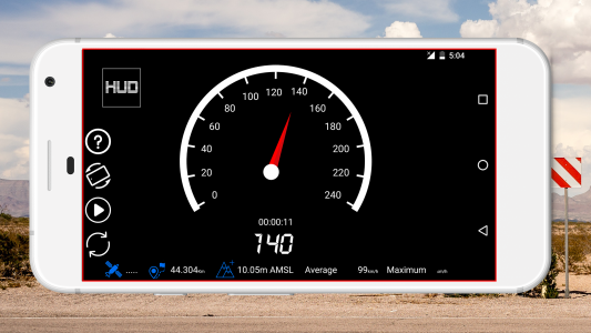اسکرین شات برنامه GPS Speedometer: GNSS Odometer 6