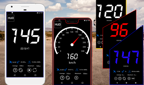 اسکرین شات برنامه Speedometer: GPS Speedometer 5