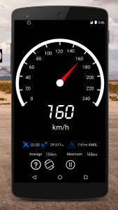 اسکرین شات برنامه Speedometer: GPS Speedometer 3